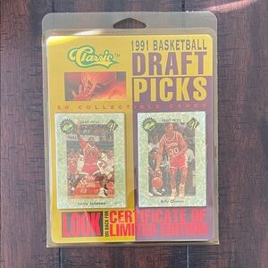 Classic 1991 Basketball Draft Picks Card Set - Limited Edition